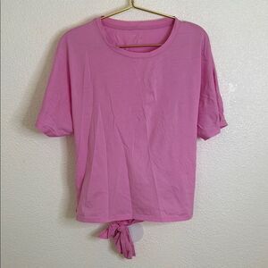 A new day Pink Short Sleeve Tee- Large
